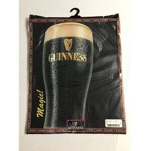 Vintage Guinness Beer Magic Pint Black T Shirt Size Large Souvenir Ireland New